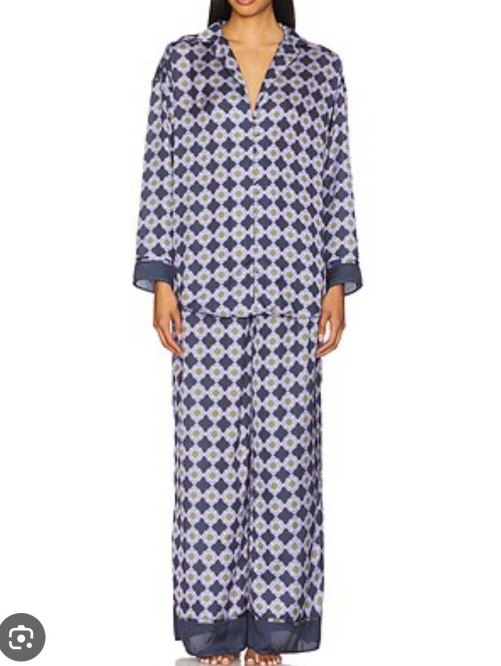 Free People Pajama Set, Size Large